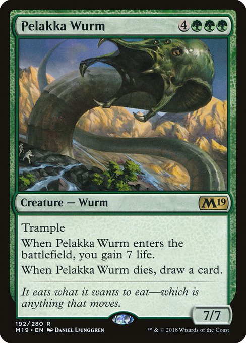 Pelakka Wurm - Core Set 2019 #192