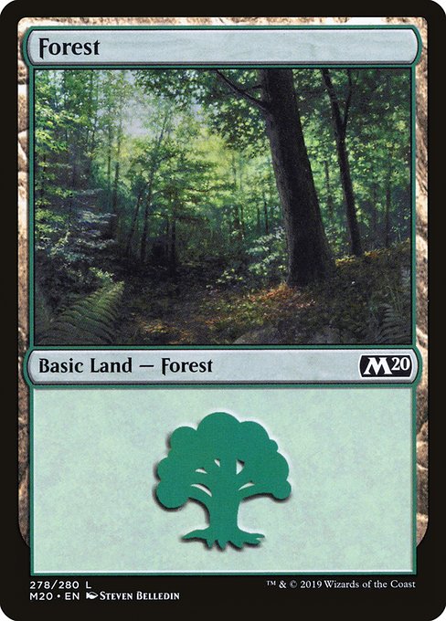 Forest (278) - Core Set 2020 #278