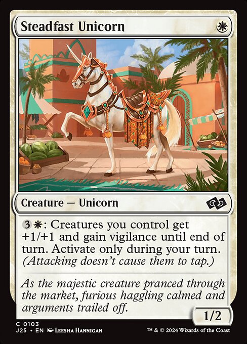 Steadfast Unicorn - Foundations Jumpstart #103