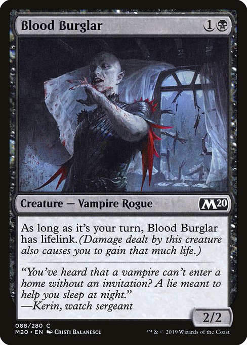 Blood Burglar - Core Set 2020 #88