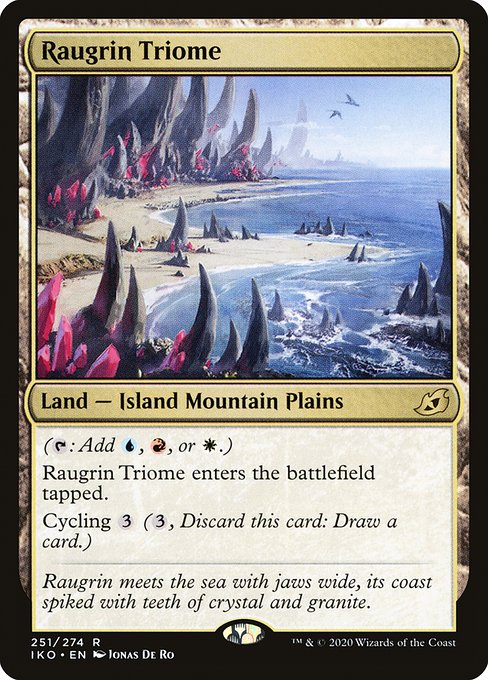 Raugrin Triome - Ikoria: Lair of Behemoths #251