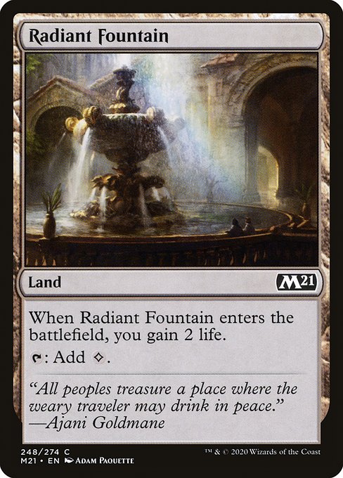 Radiant Fountain - Core Set 2021 #248