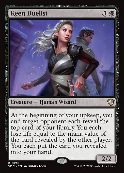 Keen Duelist - Secrets of Strixhaven Commander #218