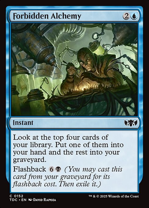 Forbidden Alchemy - Tarkir: Dragonstorm Commander #152