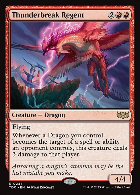 Thunderbreak Regent - Tarkir: Dragonstorm Commander #241