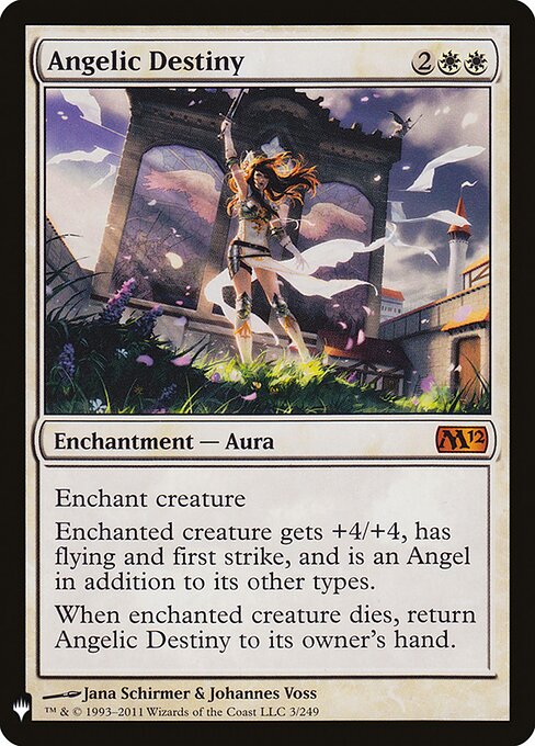 Angelic Destiny - The List #M12-3