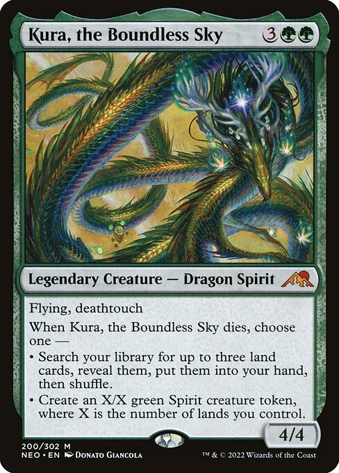 Kura, the Boundless Sky - Kamigawa: Neon Dynasty #200