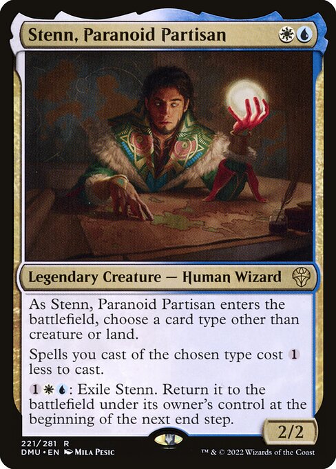 Stenn, Paranoid Partisan - Dominaria United #221