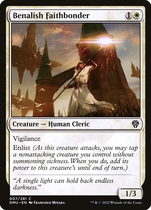 Benalish Faithbonder - Dominaria United #7