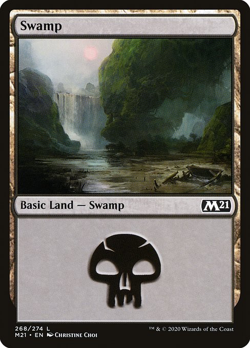 Swamp (268) - Core Set 2021 #268
