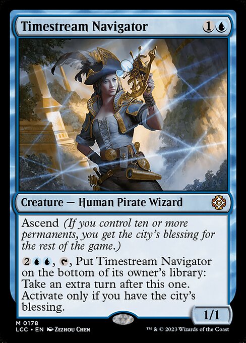 Timestream Navigator - The Lost Caverns of Ixalan Commander #178