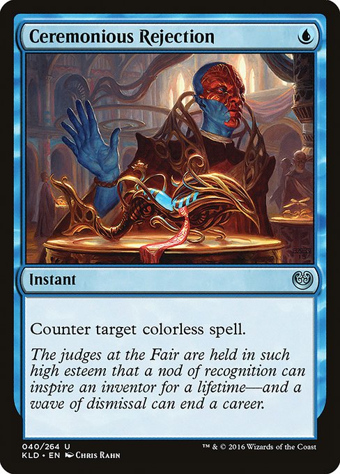 Ceremonious Rejection - Kaladesh #40