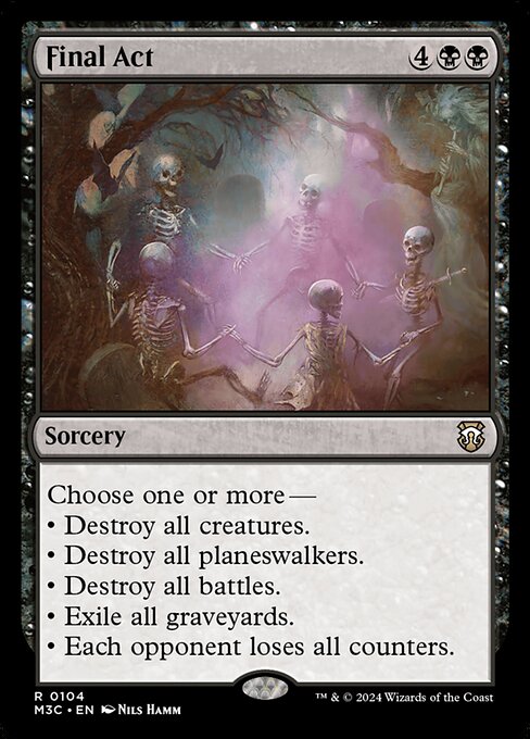 Final Act - Modern Horizons 3 Commander #104