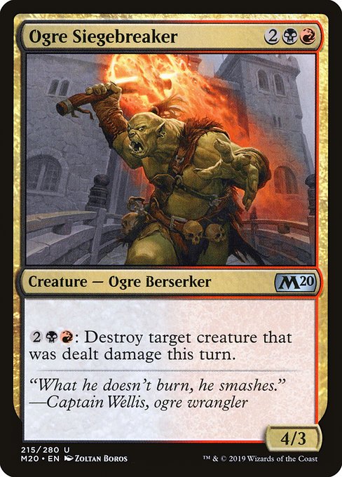 Ogre Siegebreaker - Core Set 2020 #215