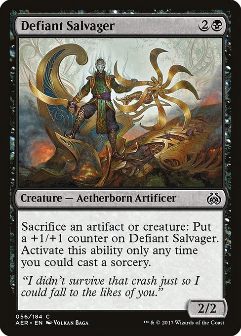 Defiant Salvager - Aether Revolt #56