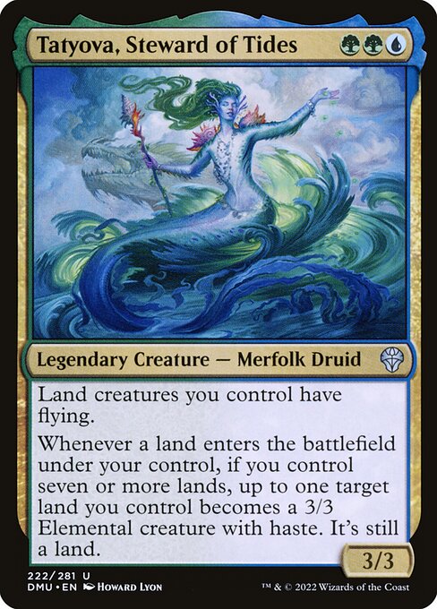 Tatyova, Steward of Tides - Dominaria United #222