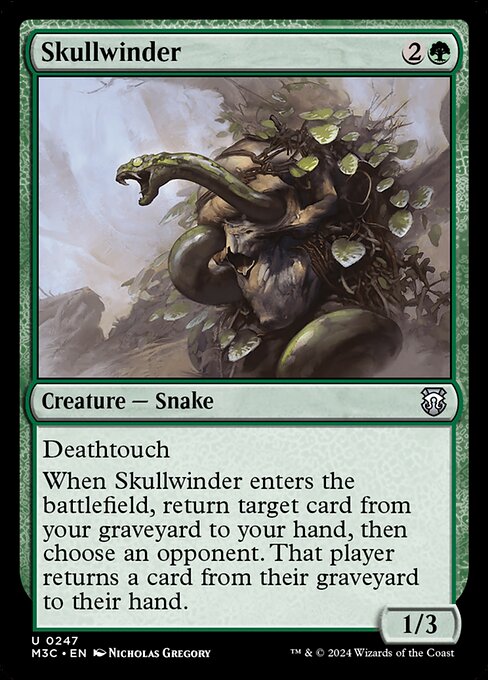 Skullwinder - Modern Horizons 3 Commander #247