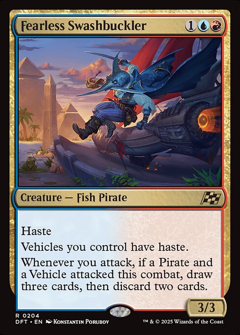 Fearless Swashbuckler - Aetherdrift #204