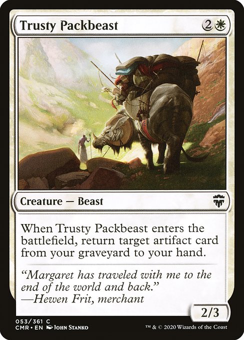 Trusty Packbeast - Commander Legends #53