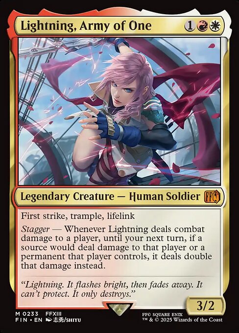 Lightning, Army of One - Final Fantasy #233