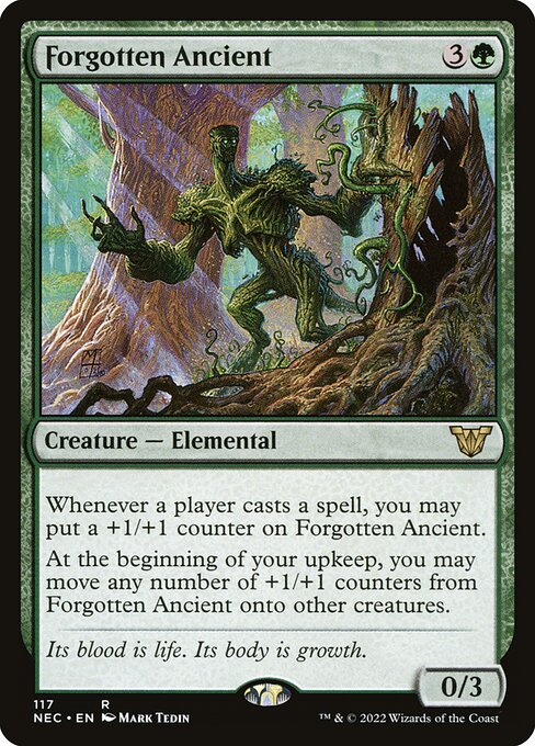 Forgotten Ancient - Neon Dynasty Commander #117