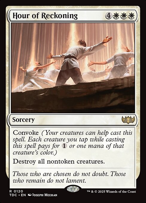 Hour of Reckoning - Tarkir: Dragonstorm Commander #120