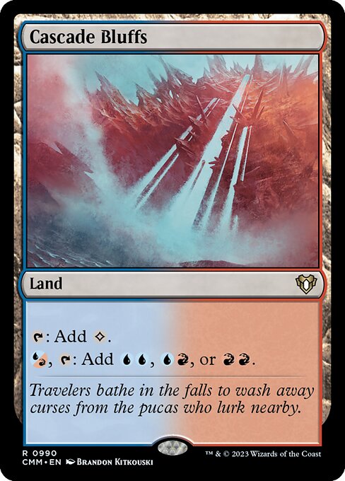 Cascade Bluffs - Commander Masters #990