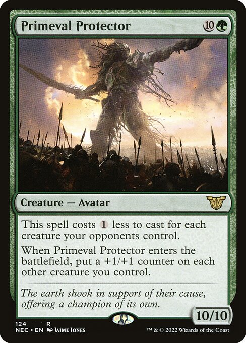 Primeval Protector - Neon Dynasty Commander #124