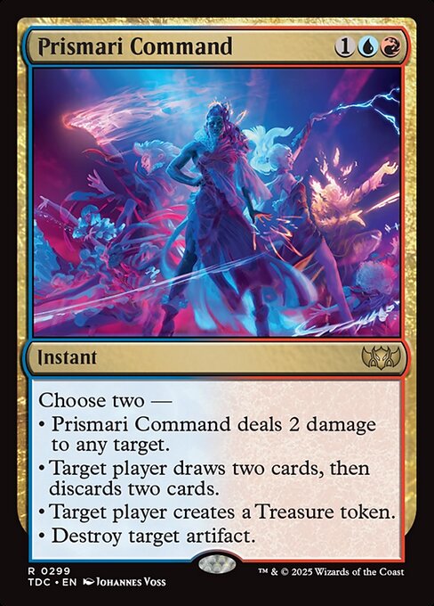 Prismari Command - Tarkir: Dragonstorm Commander #299