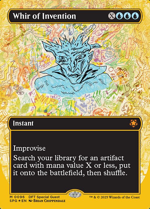 Whir of Invention (Borderless) (First-Place Foil) - Special Guests #96