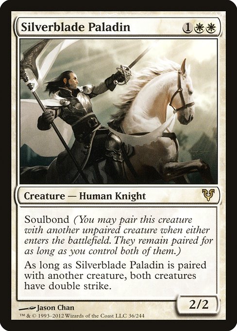 Silverblade Paladin - Avacyn Restored #36