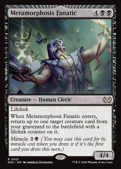 Metamorphosis Fanatic - Duskmourn: House of Horror Commander #21