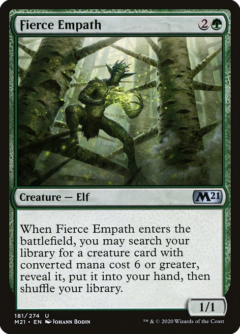 Fierce Empath - Core Set 2021 #181