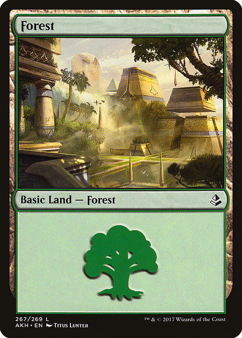 Forest (267) - Amonkhet #267