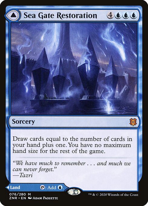Sea Gate Restoration - Zendikar Rising #76