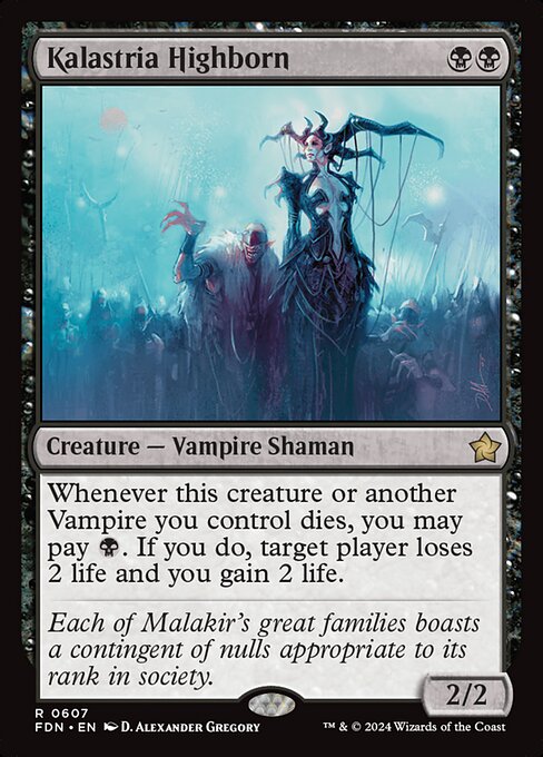 Kalastria Highborn - Foundations #607