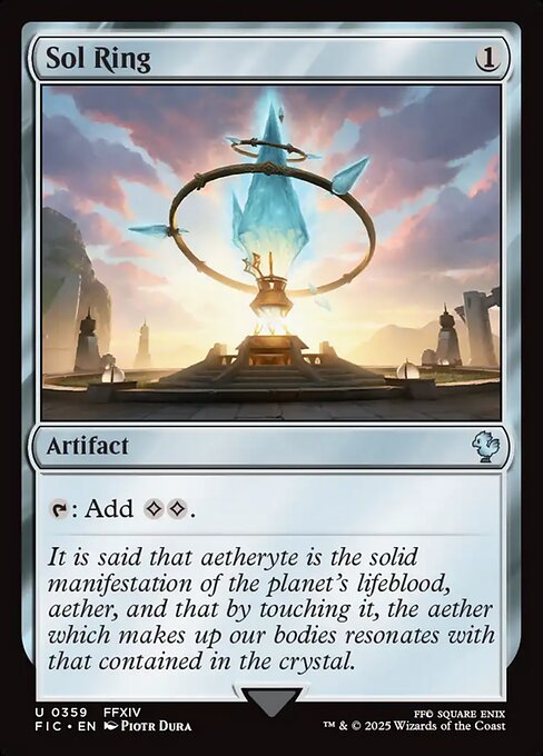 Sol Ring (0359) - Final Fantasy Commander #359