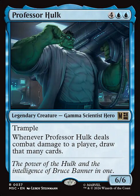 Professor Hulk - Marvel Super Heroes Commander #37