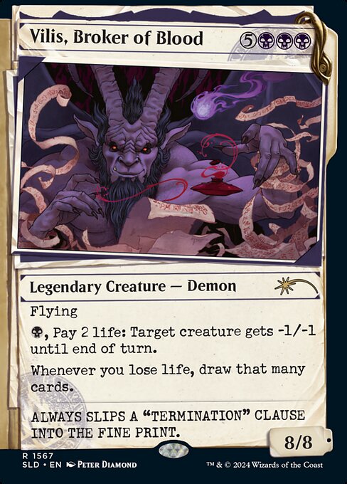 Vilis, Broker of Blood - Secret Lair Drop #1567