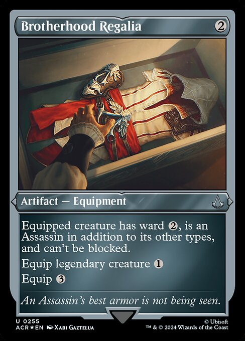 Brotherhood Regalia (Foil Etched) - Assassin's Creed #255