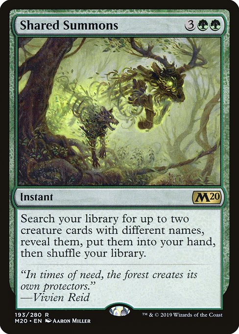 Shared Summons - Core Set 2020 #193
