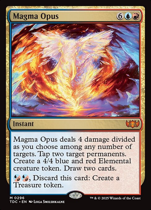 Magma Opus - Tarkir: Dragonstorm Commander #296