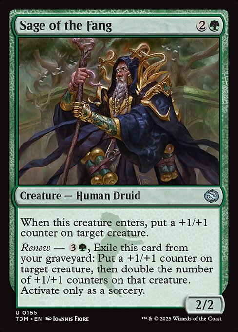 Sage of the Fang - Tarkir: Dragonstorm #155