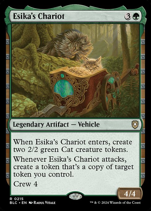 Esika's Chariot - Bloomburrow Commander #215