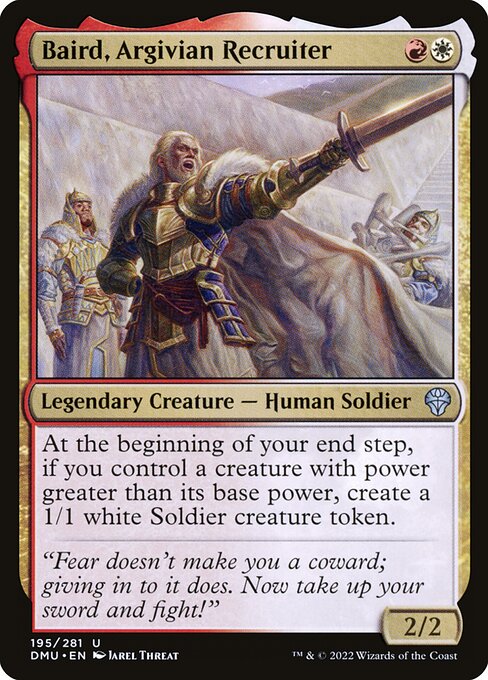 Baird, Argivian Recruiter - Dominaria United #195