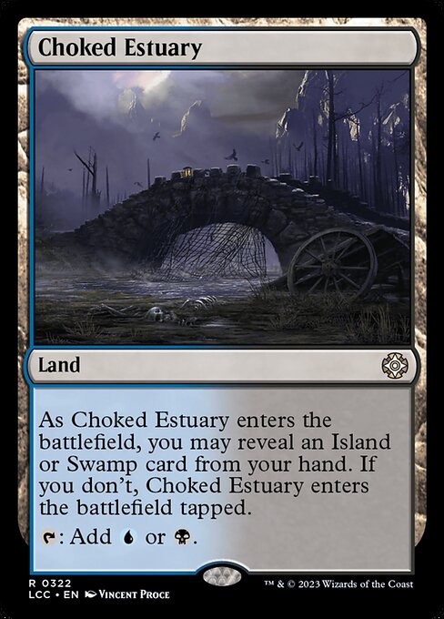 Choked Estuary - The Lost Caverns of Ixalan Commander #322