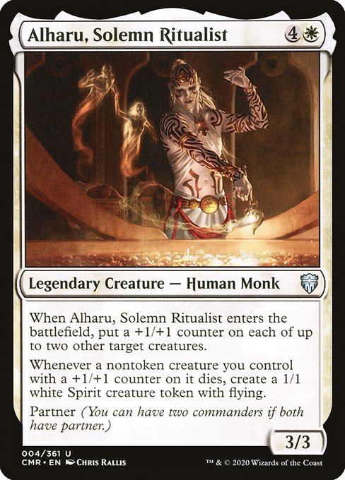 Alharu, Solemn Ritualist - Commander Legends #4