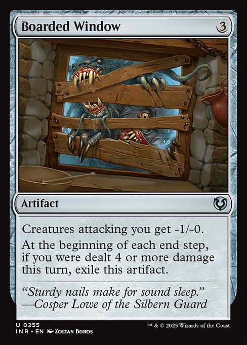 Boarded Window - Innistrad Remastered #255
