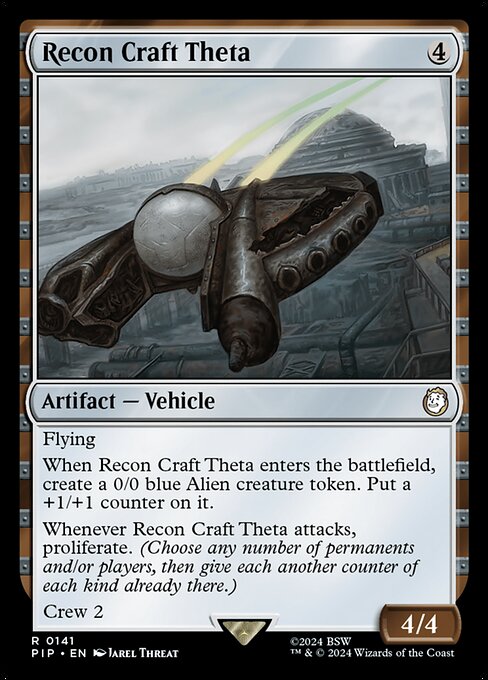 Recon Craft Theta - Fallout #141