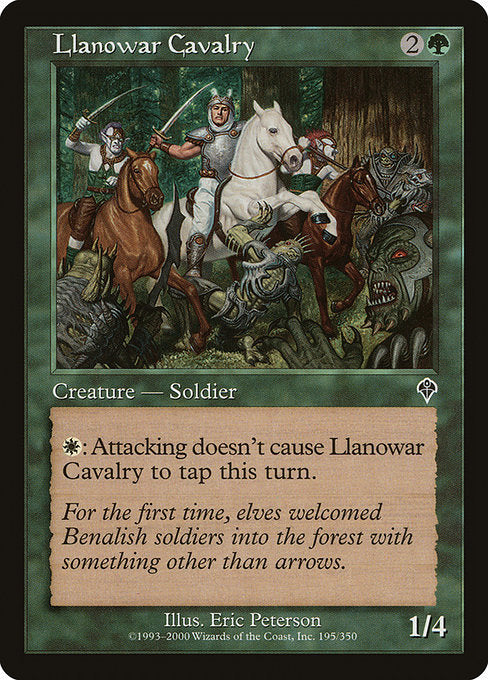 Llanowar Cavalry - Invasion #195